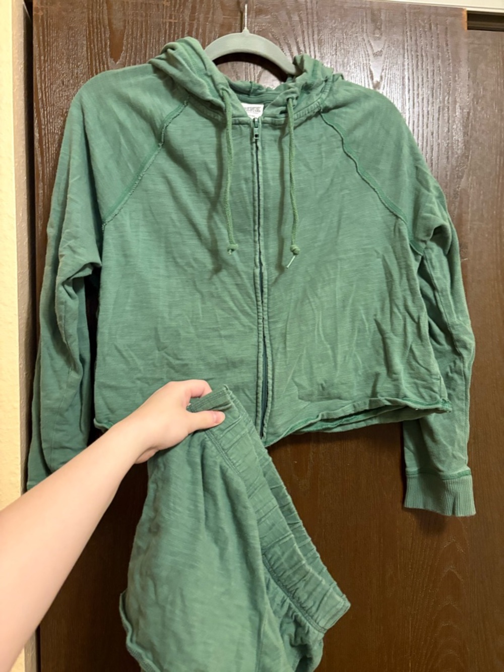 PINK Victoria's Secret Green Set